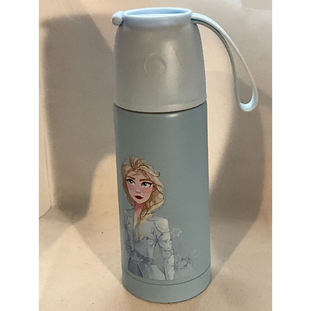 Disney Frozen II Thermos Bottle With Elsa Design and Cup Lid